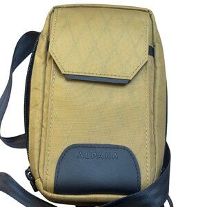 Alpaka Bravo X Sling Smartphone Bag  In Olive Green With Adjustable Strap
